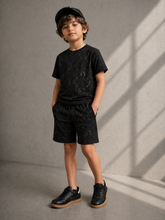 Boys Monogram Print Co-ord Set - BCSRN102