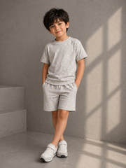 Boys Monogram Print Co-ord Set - BCSRN101