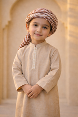 Kids Thobe With Trouser - Premium Islamic Wear for Children - Maa Sadqay