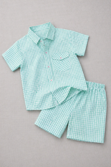 Boys Classic Check Co-ord Set - BCSC52