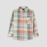 Multi Checkered Full Sleeves Casual shirt -BCS05 - Maa Sadqay