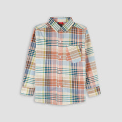 Multi Checkered Full Sleeves Casual shirt -BCS05 - Maa Sadqay
