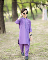 Purple Passion Boys Suit - Maa Sadqay
