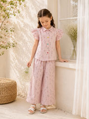 Girls Floral Co Ord Set - GCS504