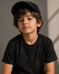 Boys Monogram Print Co-ord Set - BCSRN102