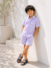 Boys Classic Check Co-ord Set - BCSC51