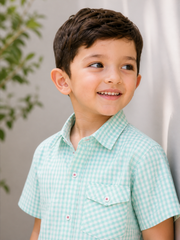 Boys Classic Check Co-ord Set - BCSC52