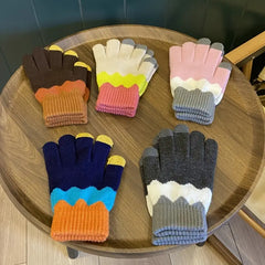 Warm Woolen Premium Multi Gloves - Teens