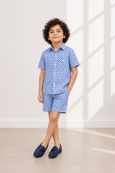 Boys Classic Check Co-ord Set - BCSC55