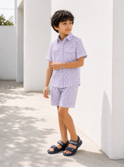 Boys Classic Check Co-ord Set - BCSC51