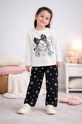 Girls Pajama suit / Lounge Wear - PJ07 - Maa Sadqay