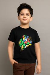 Rubiks Cube T-Shirt- TS129 - Maa Sadqay