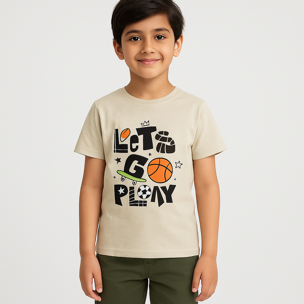 Boys Let's Play T-Shirt -TS116