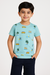 Vacation Vibes T-Shirt-TS136 - Maa Sadqay