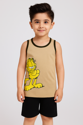 Garfield Sando/Tank Top -Skin -ST13 - Maa Sadqay