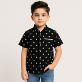 Black Casual shirt -BCS11