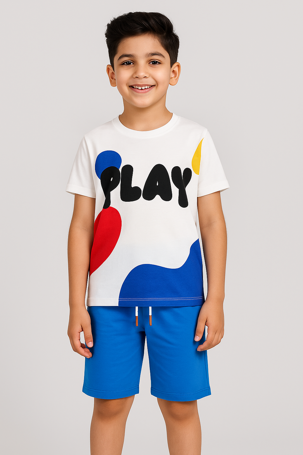 Unisex Kids Shirt & Short Set -SN016