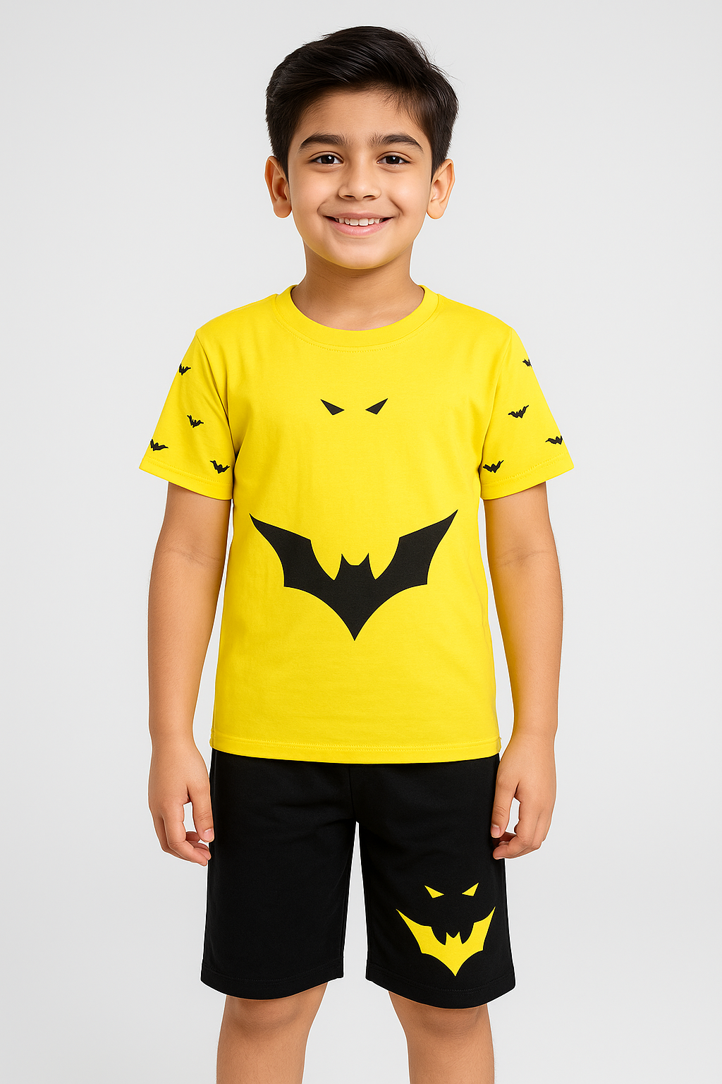 Batman : Shirt & Short Set -SN003 - Maa Sadqay