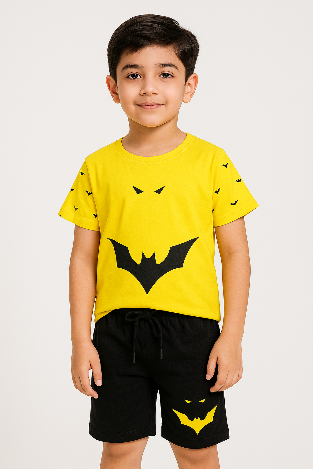 Batman : Shirt & Short Set -SN003 - Maa Sadqay