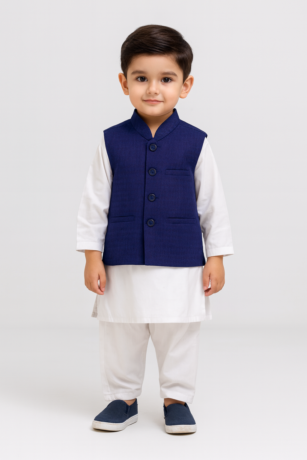Boys Waistcoat -Navy Blue -WC28