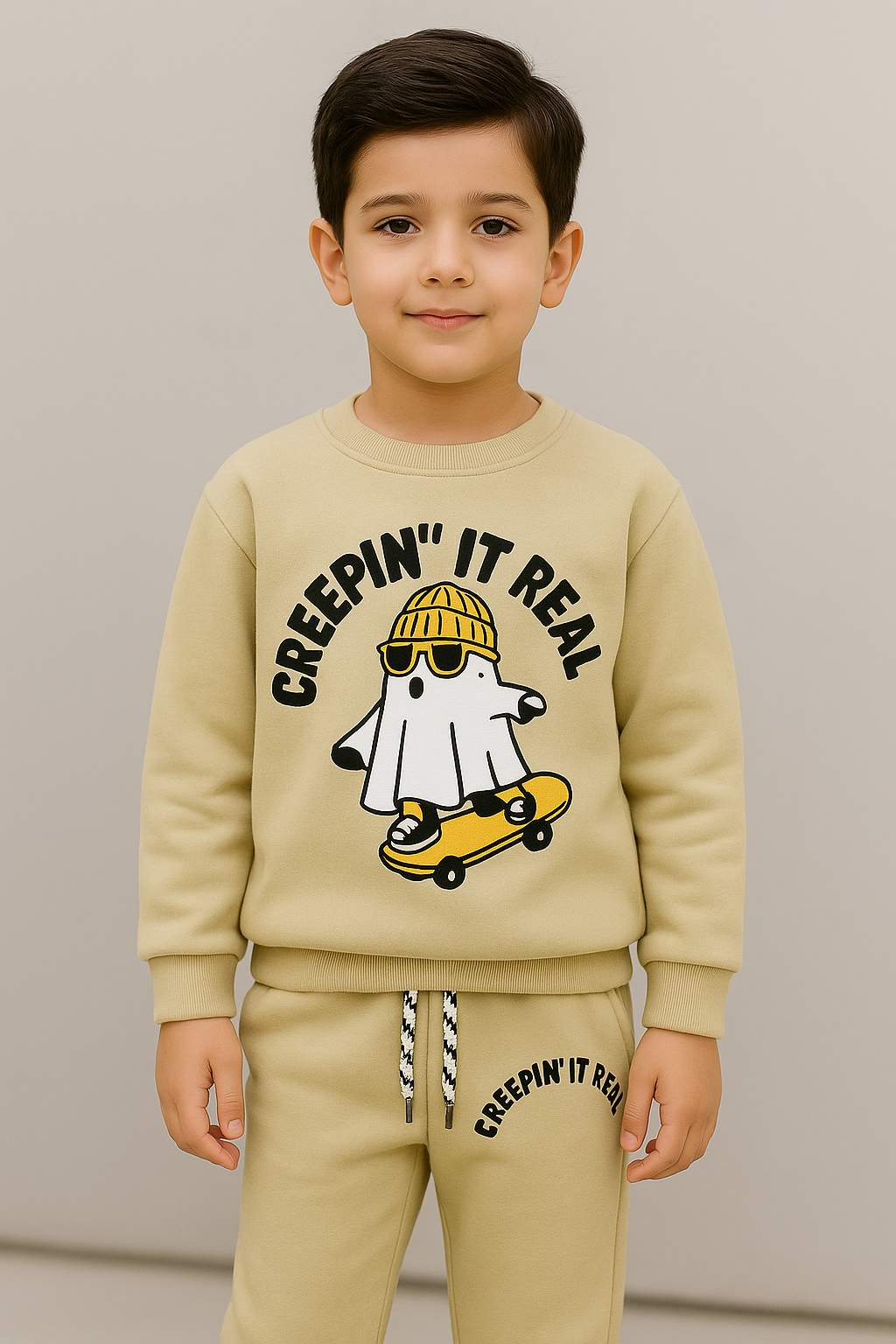 Creeping Fleece Jogger Suits - Maa Sadqay