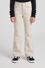 Girls Ivory Skin Bootcut Flare Jeans. DJ14