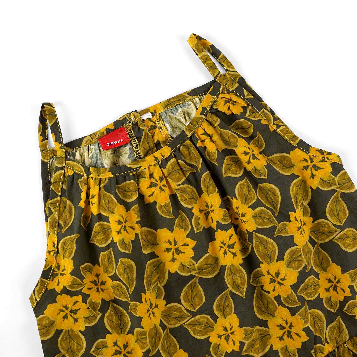 Mustard Fall -Girl crop-top with Bell JUMPER BJ101 - Maa Sadqay