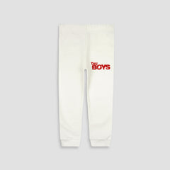 The Boys White Fleece Trouser - Maa Sadqay