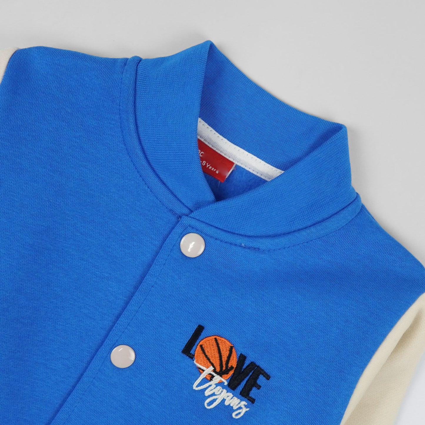 BaseBall Fleece Jacket Blue