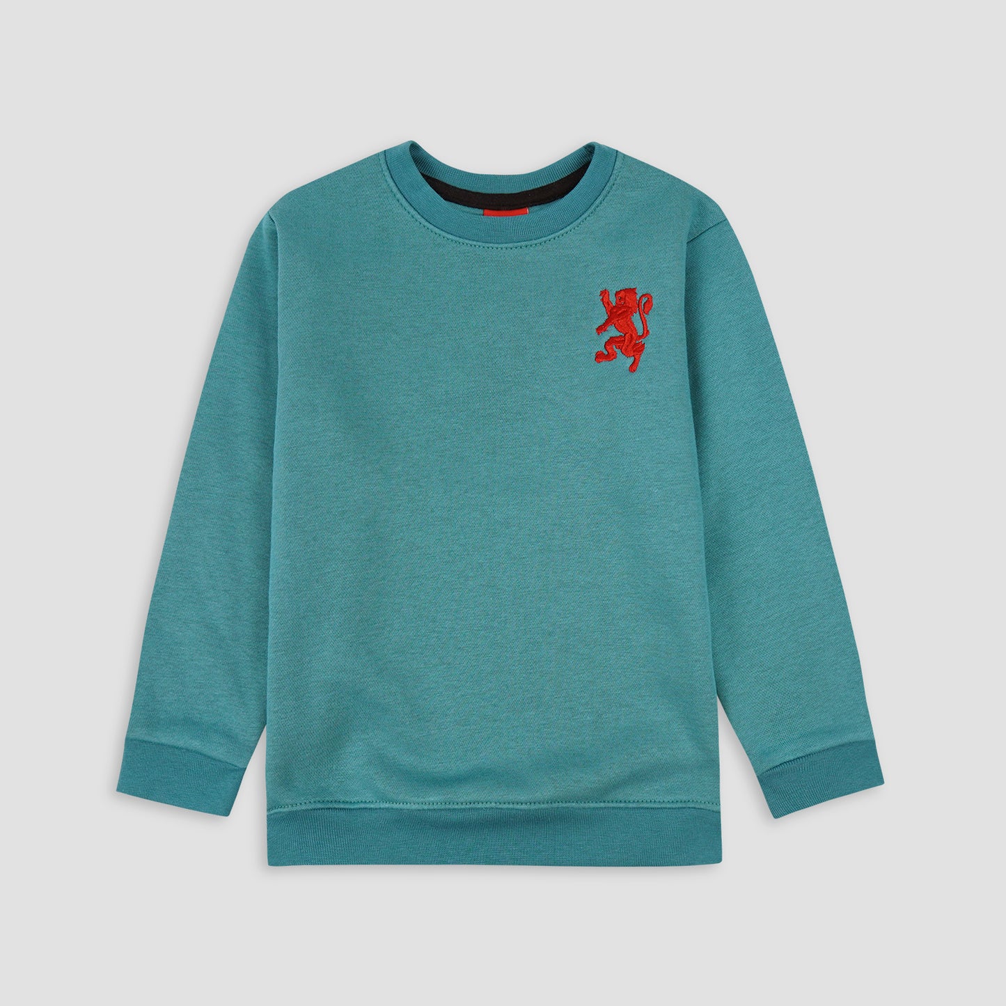 Plain Fleece Sweat Shirt - Zinc - Maa Sadqay