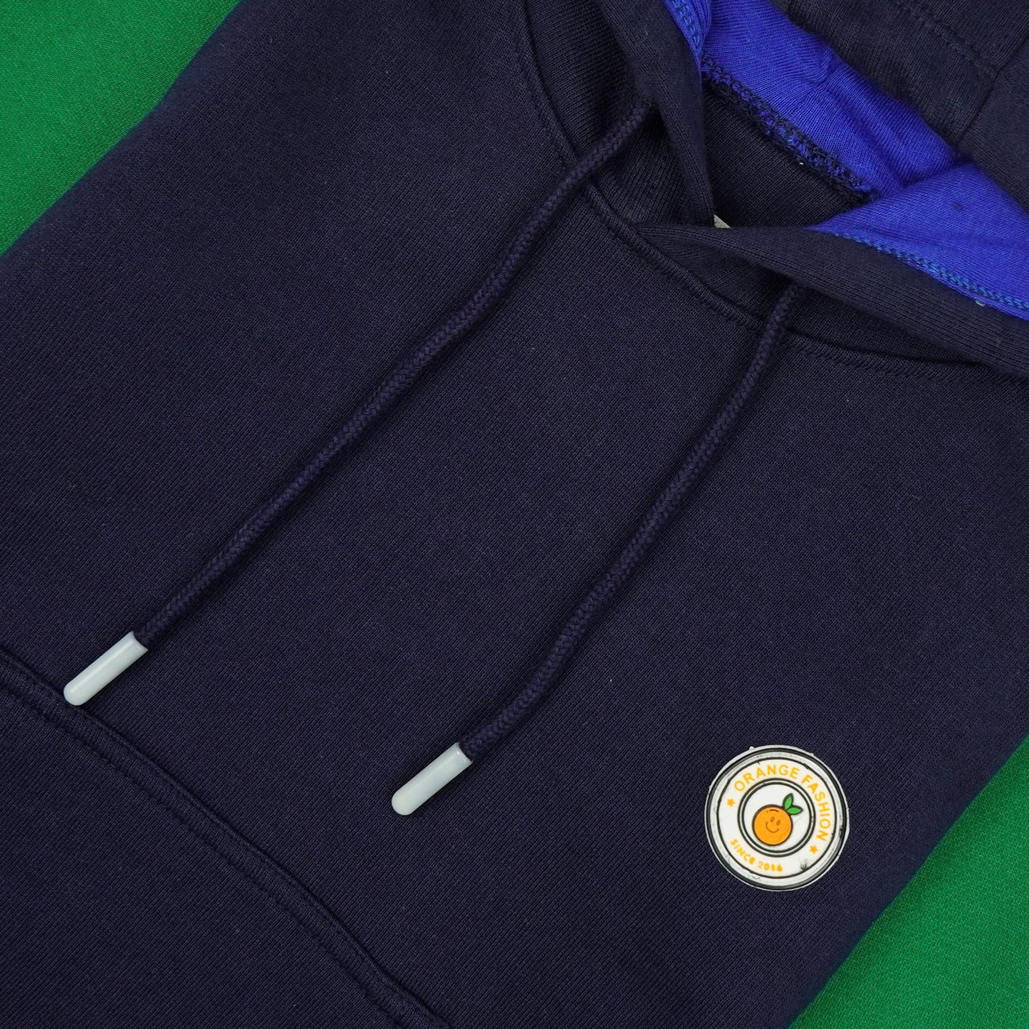 Blue & Green Fleece Hoodie - Maa Sadqay