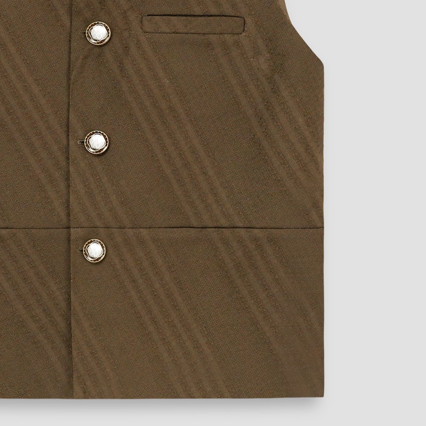 Boys Waistcoat -Brown -WC30