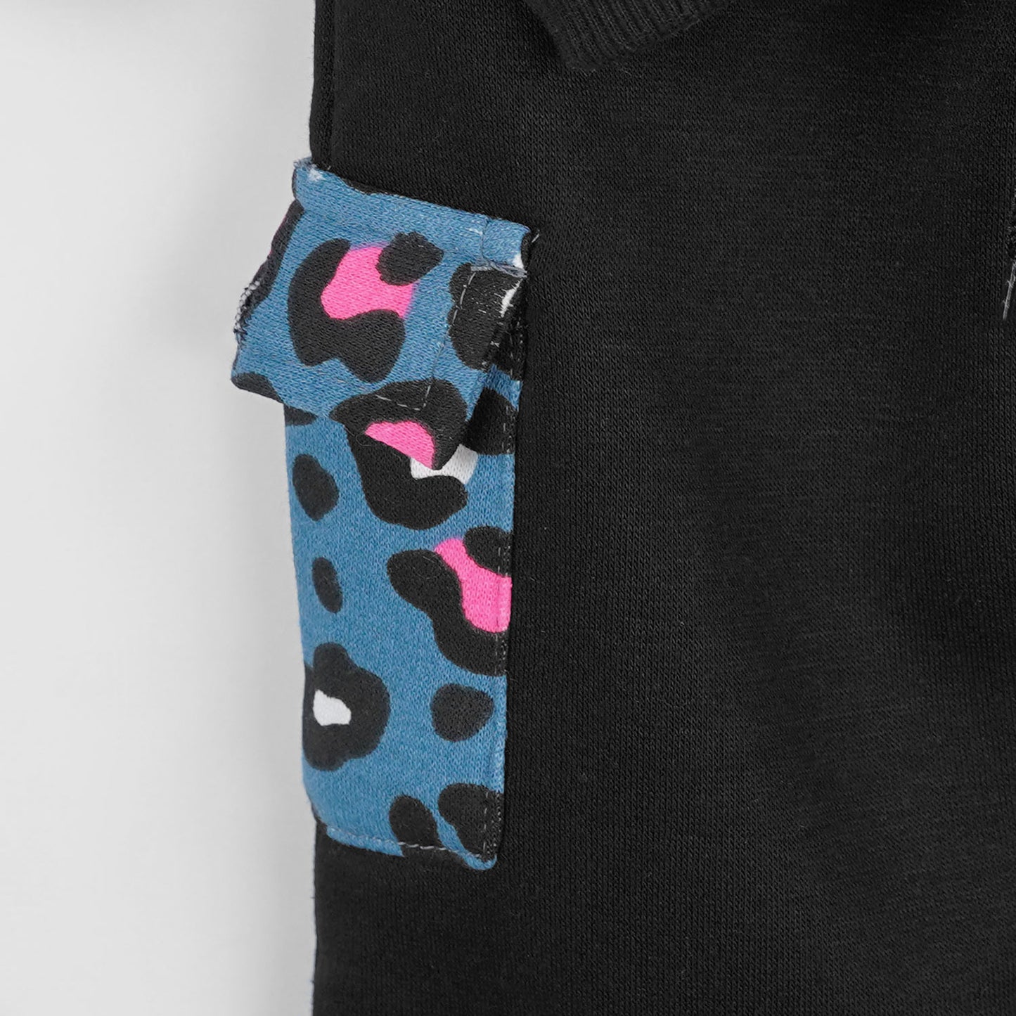 Cheetah With Hood Fleece Jogger Suits - Maa Sadqay