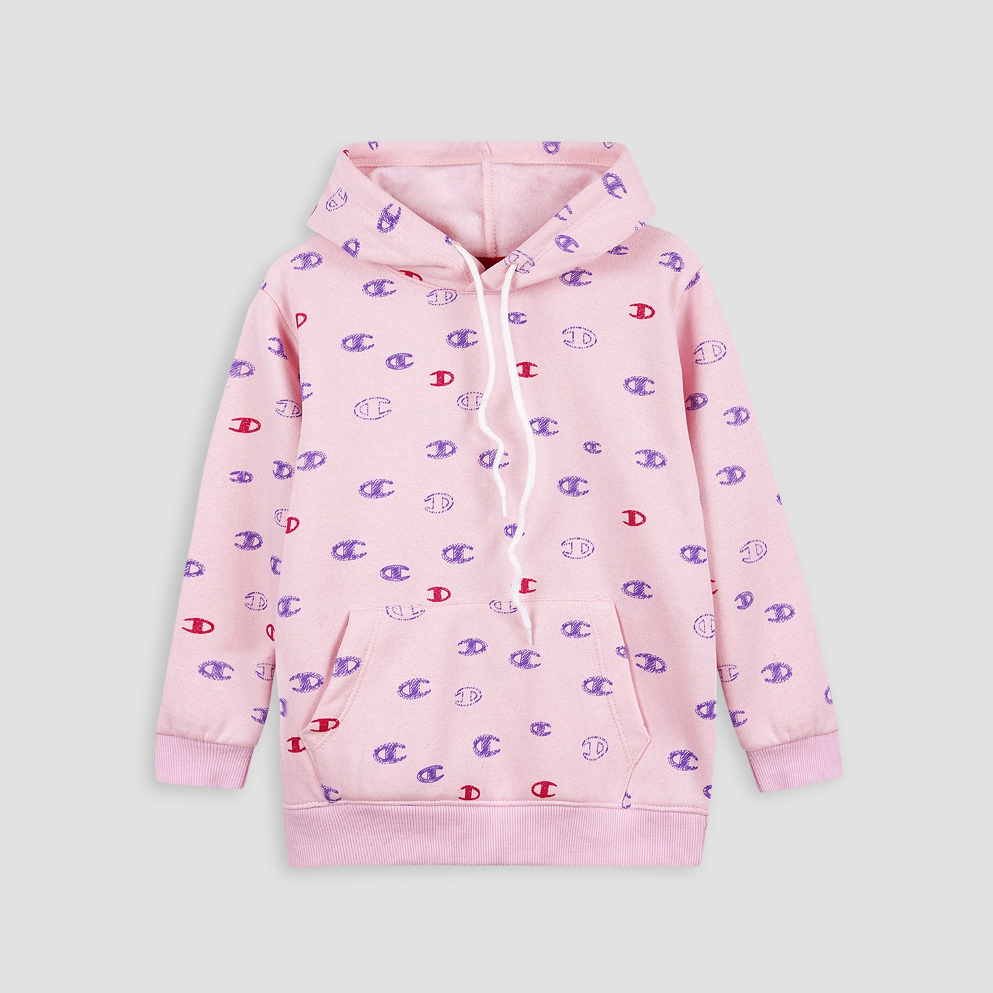 Baby Pink Fleece Hoodie