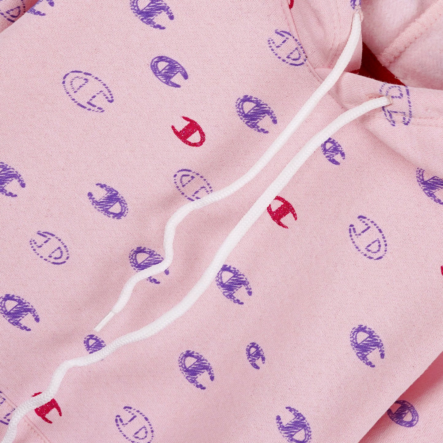 Baby Pink Fleece Hoodie