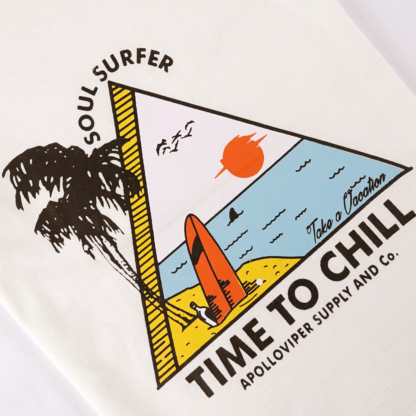 Time to Chill T-Shirt -TS134 - Maa Sadqay