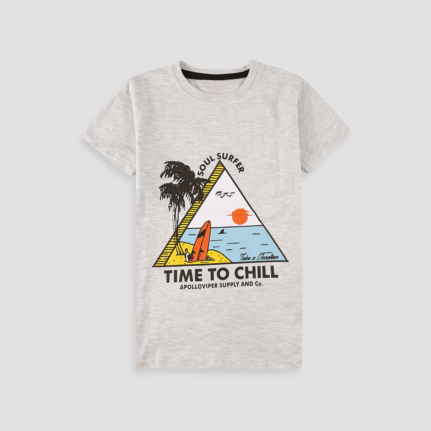Time to Chill T-Shirt- TS133 - Maa Sadqay