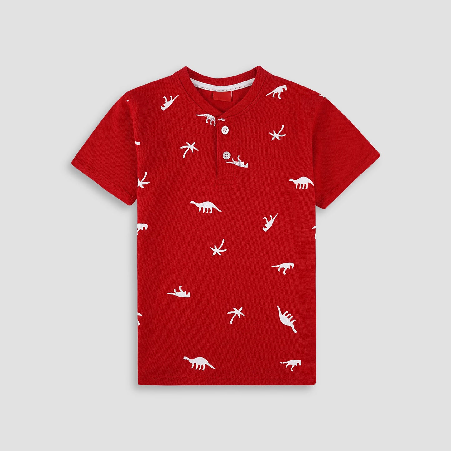 Dino Henley Polo Shirt -HP007 - Maa Sadqay