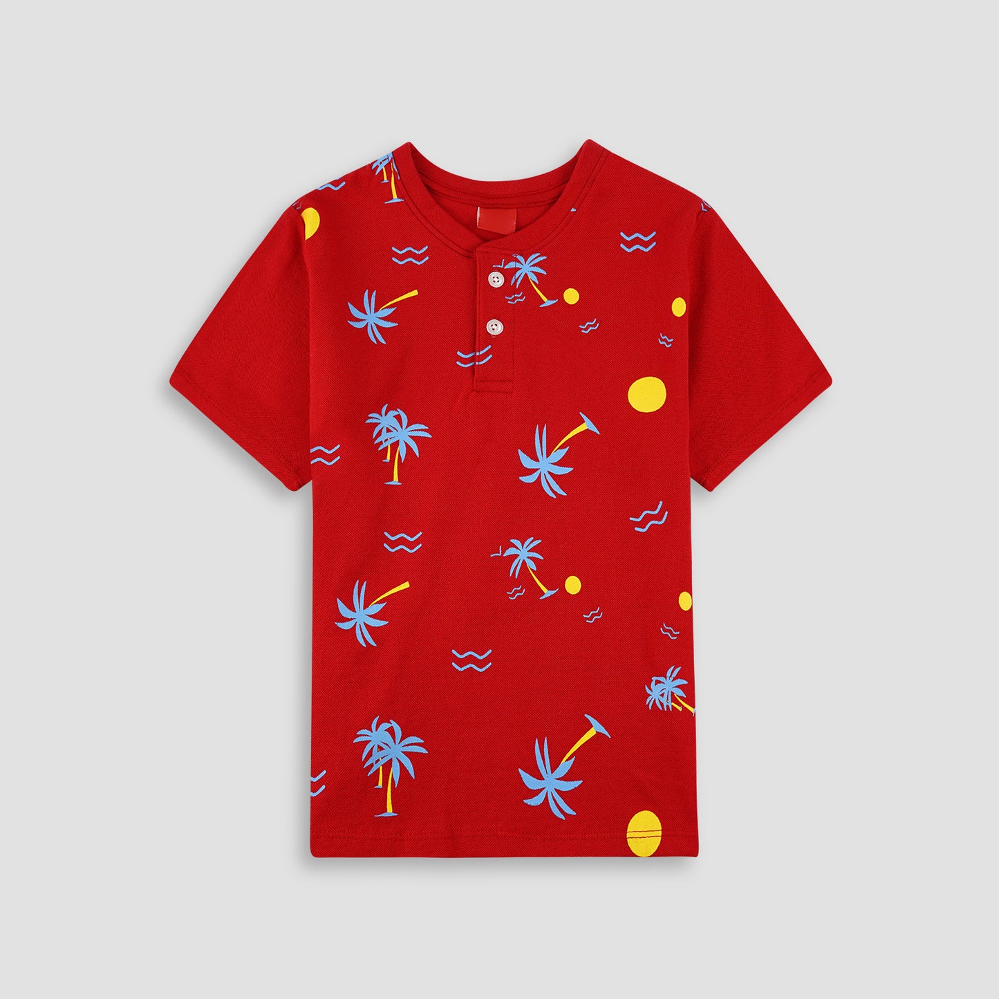 Beach Tree Henley Polo Shirts -HP001 - Maa Sadqay