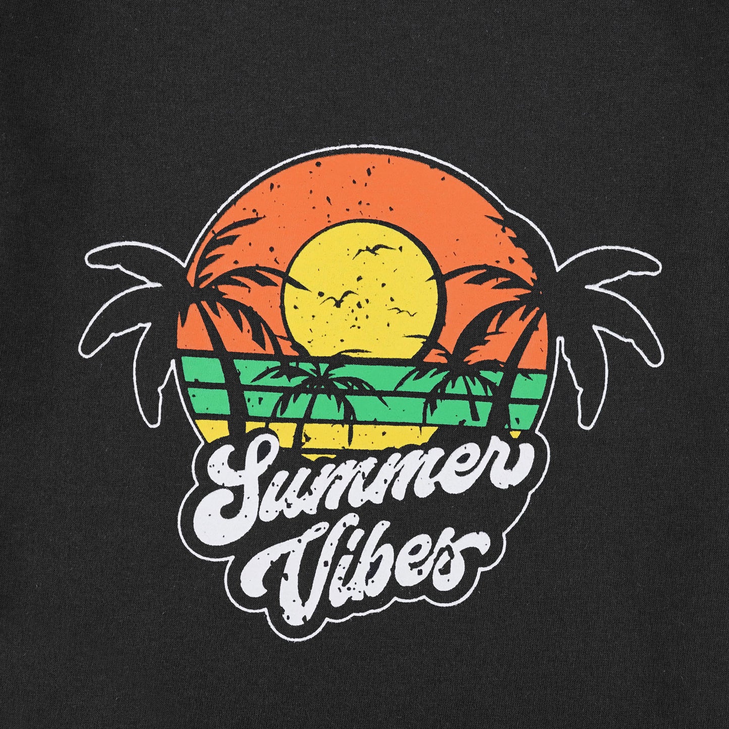 Summer Vibes T-Shirt-TS132 - Maa Sadqay