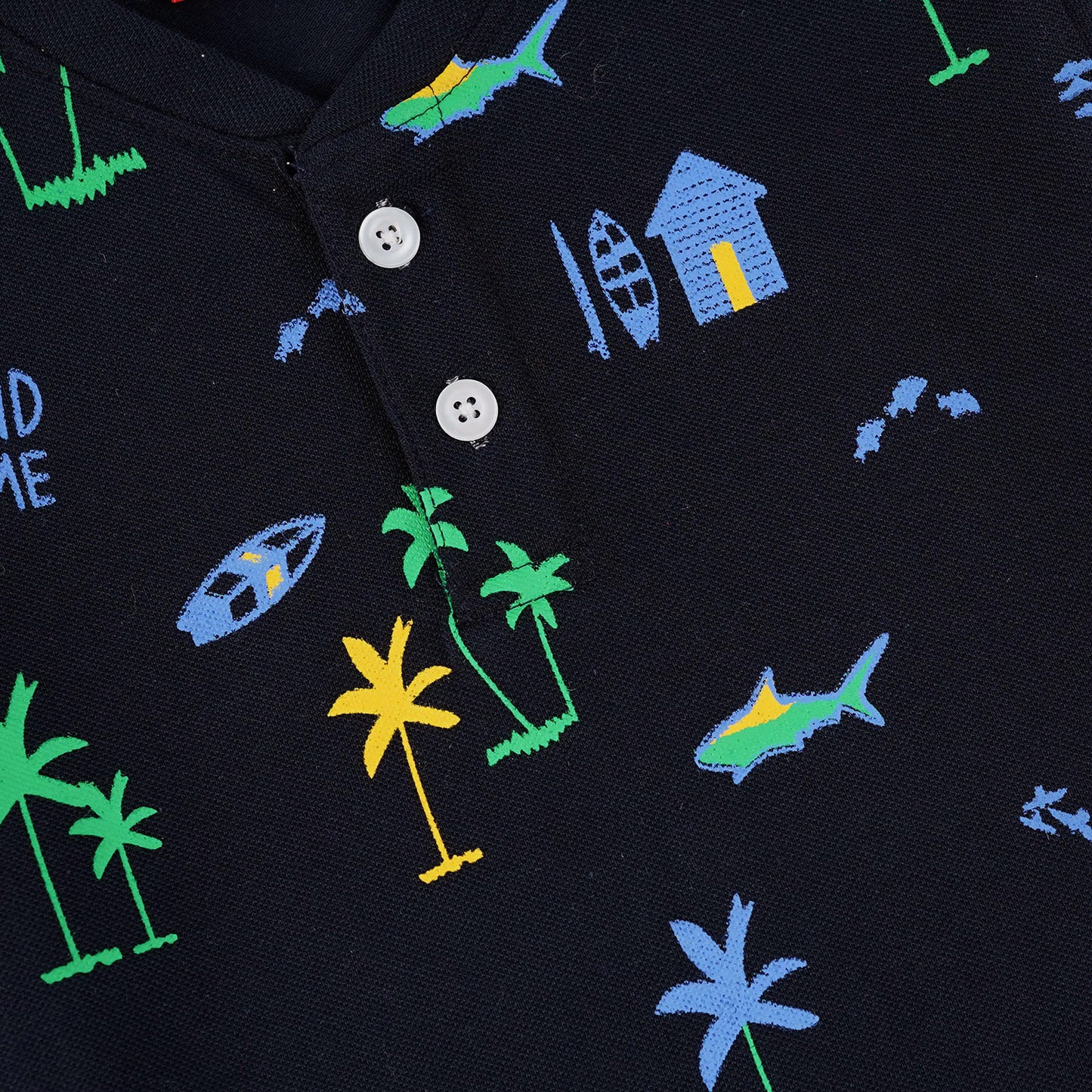 Oasis Henley Polo Shirt -HP008 - Maa Sadqay