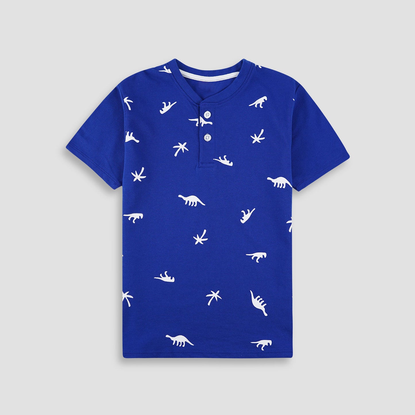 Dino Henley Polo Shirt -HP006 - Maa Sadqay