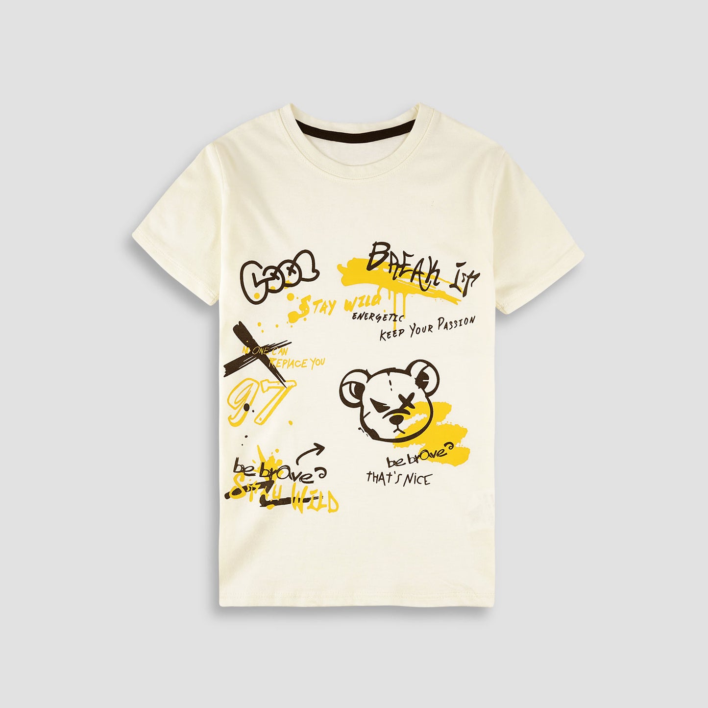 Boys Graffitti T-Shirt -TS114 - Maa Sadqay
