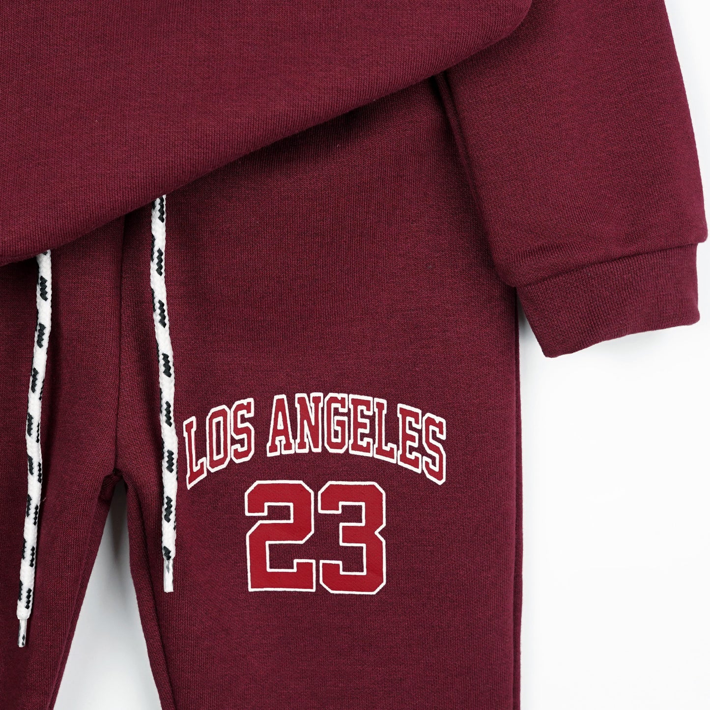 Los Angeles Fleece Jogger Suits - Maa Sadqay