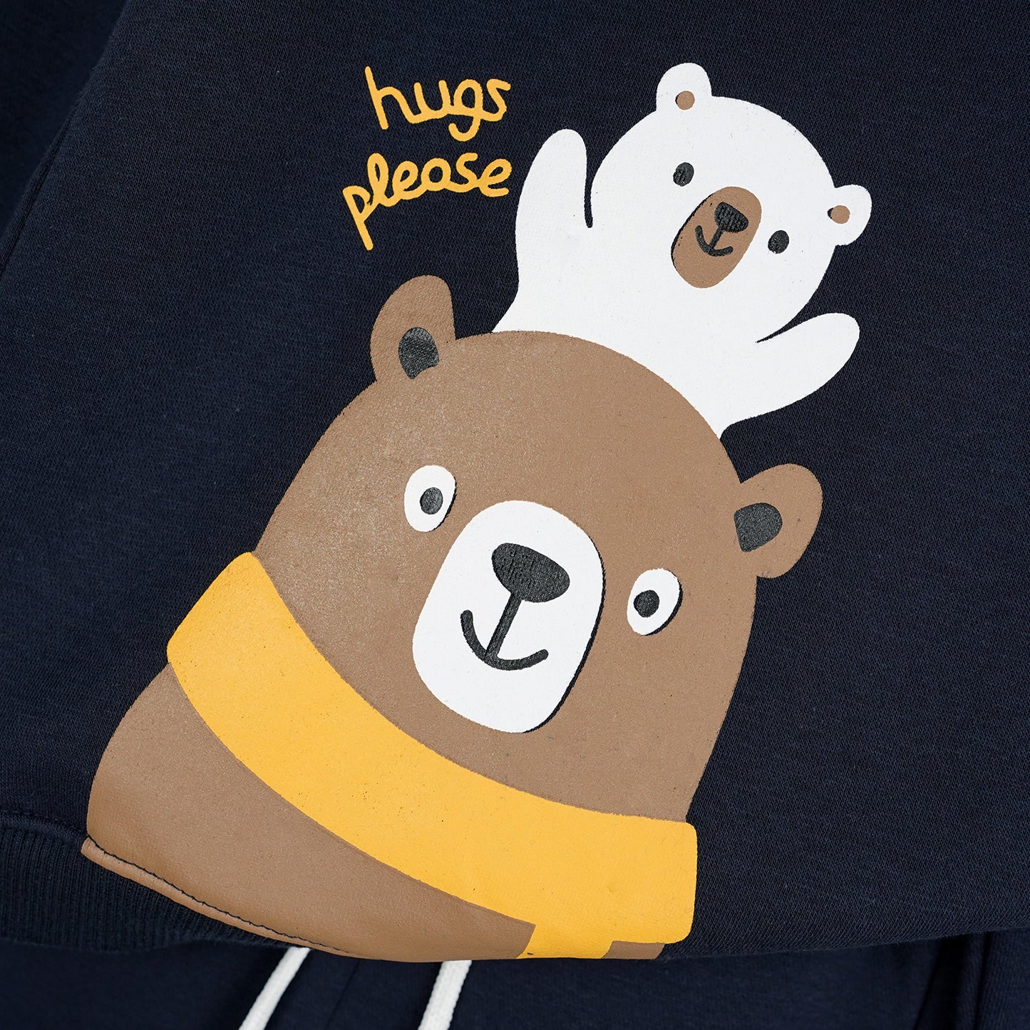 Hugs Please Fleece Jogger Suits - Maa Sadqay