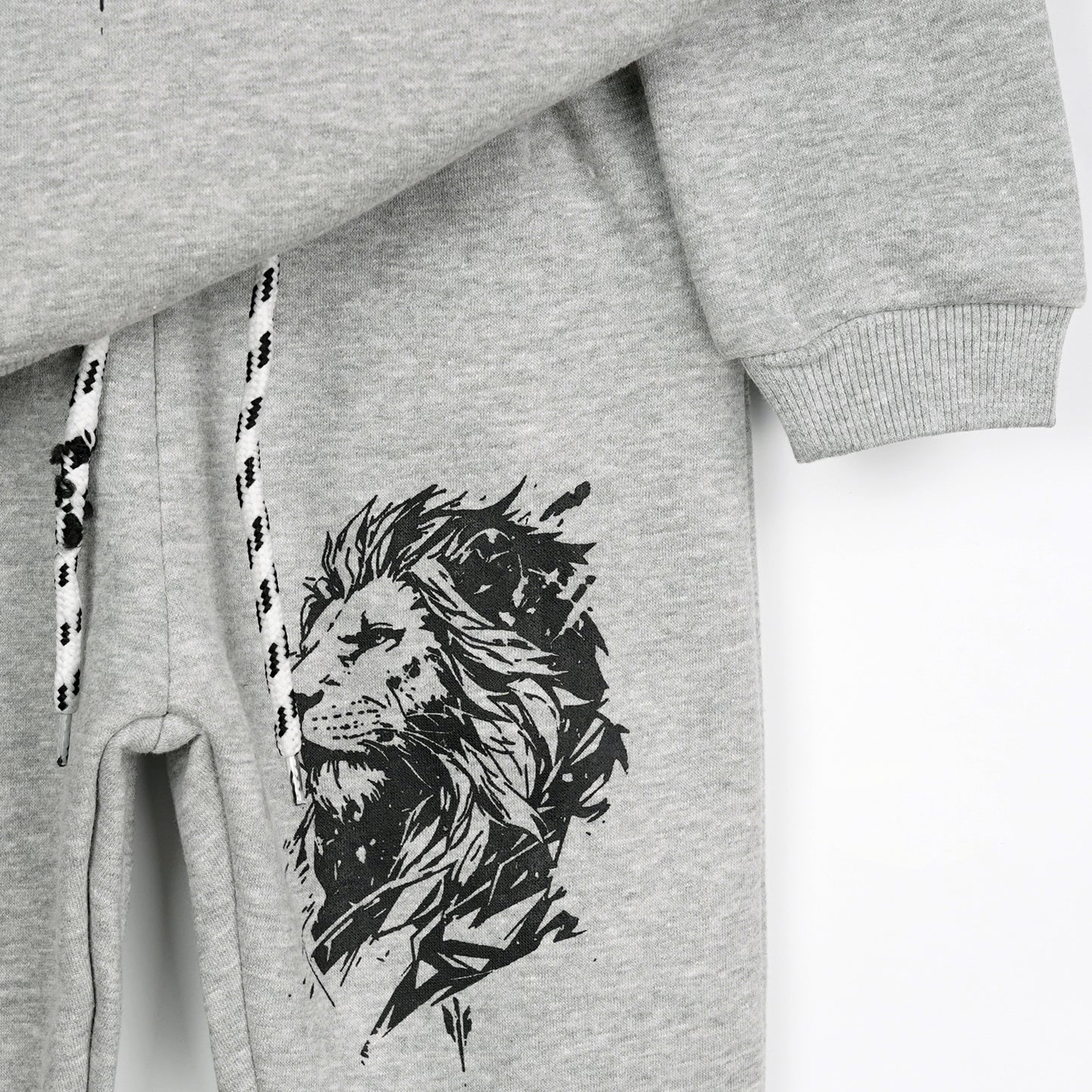 Lion King Fleece Jogger Suits - Maa Sadqay