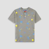 Beach Tree Henley Polo Shirt -HP020 - Maa Sadqay