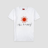 Be Happy T-Shirt -TS142 - Maa Sadqay