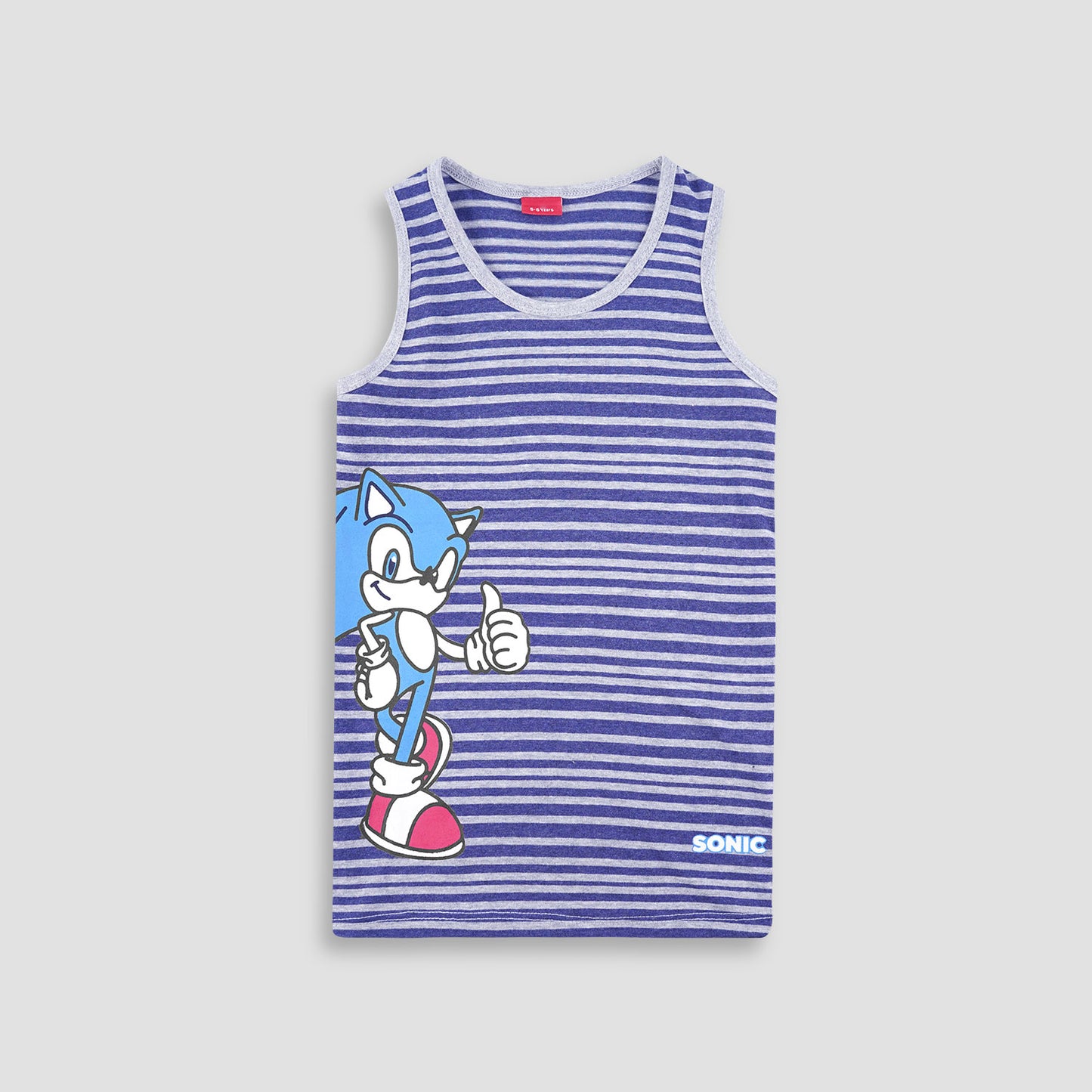 Sonic Blue Summer Sando/Tank Top -ST06