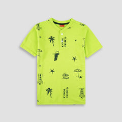 Cool Times Henley Polo Shirt -HP004 - Maa Sadqay